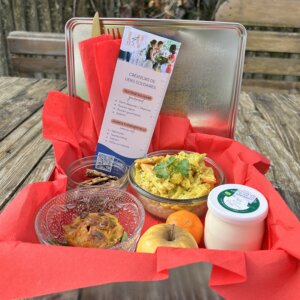 Mémé revient du marché